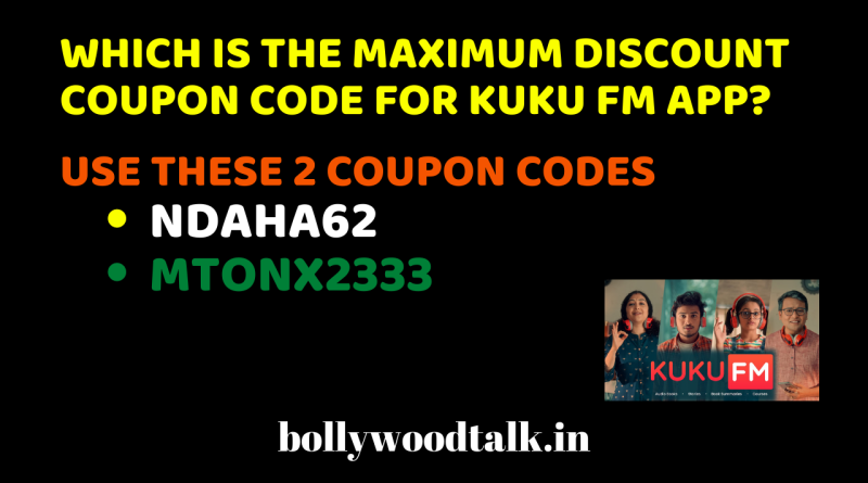 which is the best kuku fm coupon code